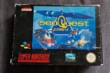Super Nintendo SNES Spiel Sea Quest DSV in OVP Inkl. Poster! *Rar*