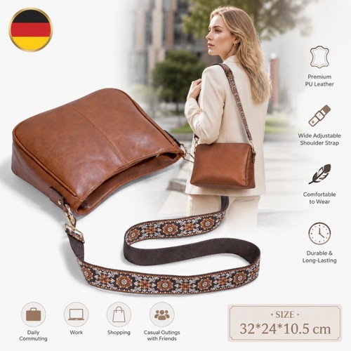 Damen handtasche vintage - handtasche, pu