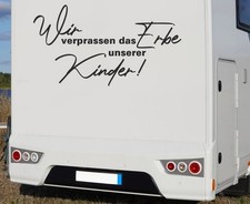 Wohnmobil Aufkleber Auto WOMO