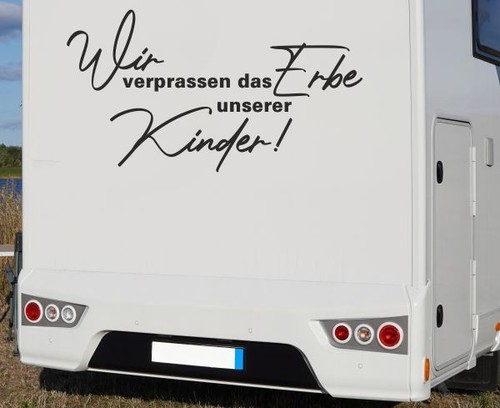 Wohnmobil aufkleber auto womo - wohnmobil,
