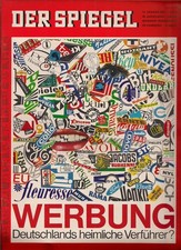 Der Spiegel  17. Januar 1966 Nr. 4 -60 Geburtstag "Werbung"