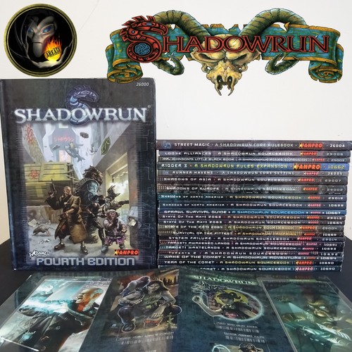 Shadowrun 4th edition - 4th, books
