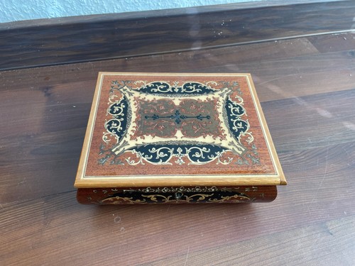 Holz schmuck schatulle - holz,