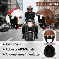 Mit Klar Visier Jethelm