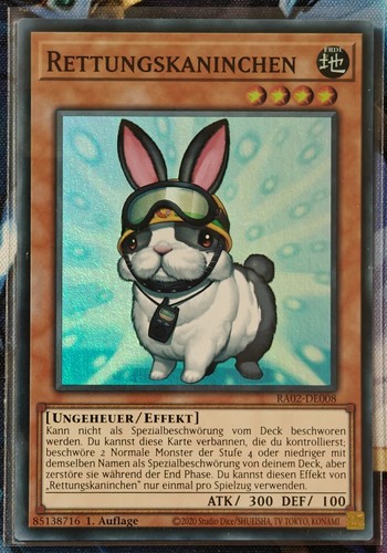 Rettungskaninchen - yu-gi-oh,