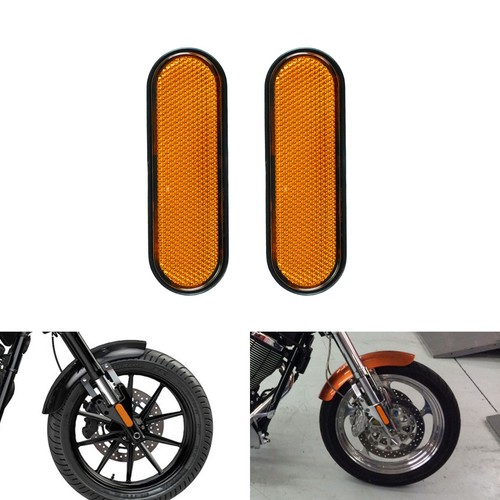 Orange gabel bein reflektor - gabel,
