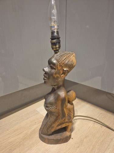 Vintage tischlampe afrikanisch - vintage,