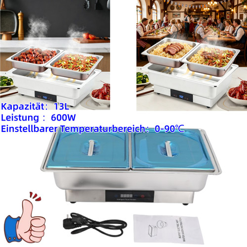 13l chafing dish elektrisch - chafing,