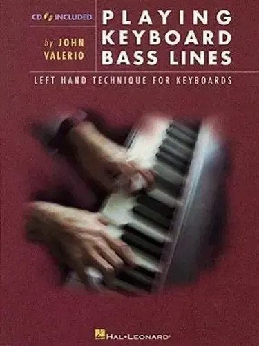 Playing keyboard bass lines - playing,