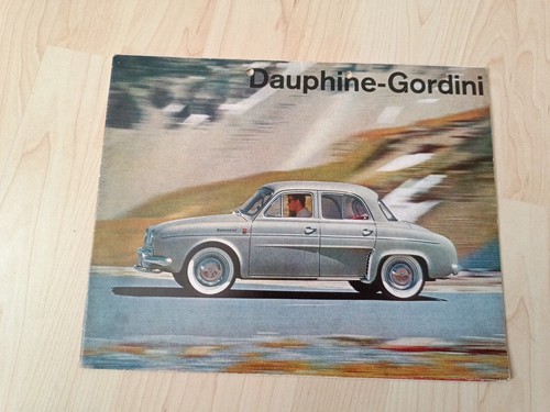 Renault dauphine gordini 1961 - renault,