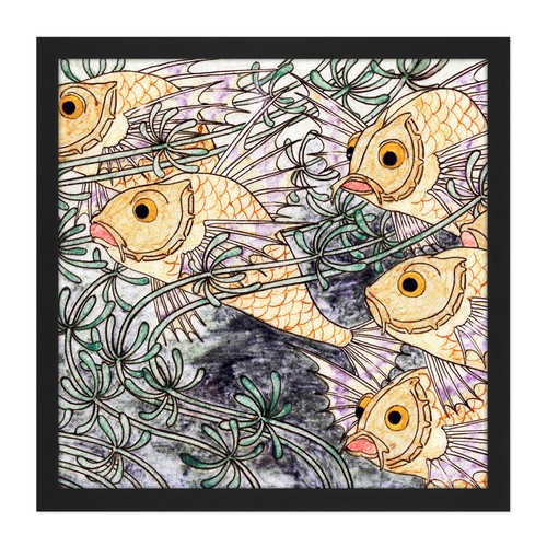 Nienhuis fish seaweed tile - nienhuis,