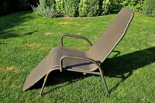 Rattania Relaxliege Kippliege Saunaliege Toskana