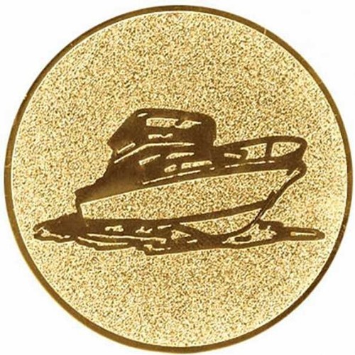 Motorboot embleme ø50mm - 12,