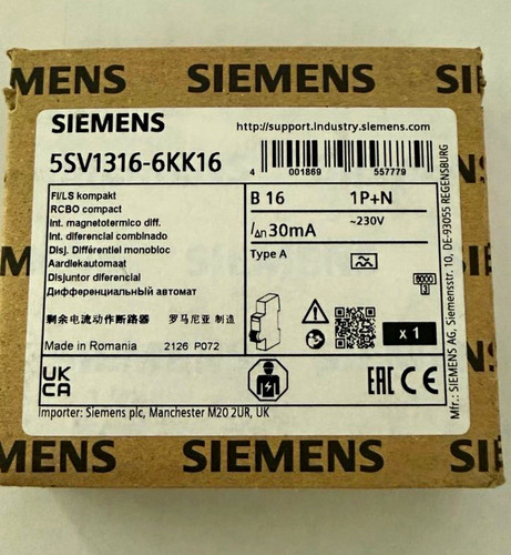 Siemens rcbo ls - rcbo, fi/ls