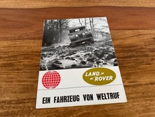 Land Rover Defender Typ 88 109 LKW Prospekt Leyland Range Spirit Reklame Werbung