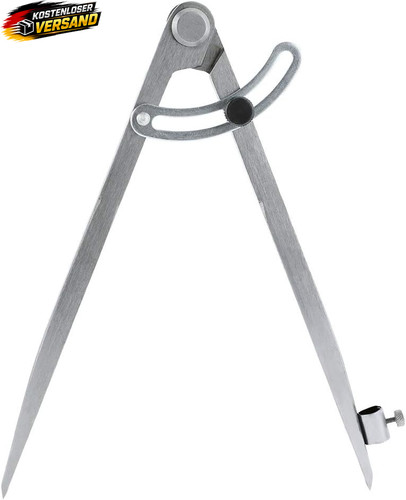 Großer lederzirkel bleistift - lederzirkel,