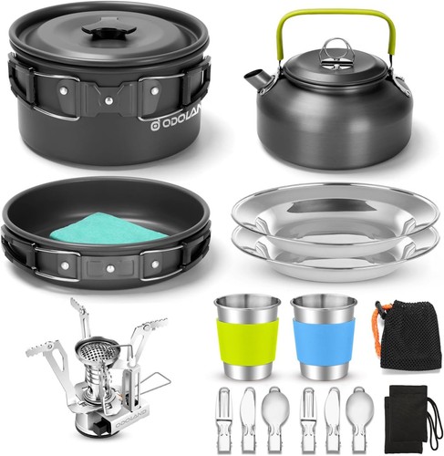 Outdoor kochgeschirr set - set, mit