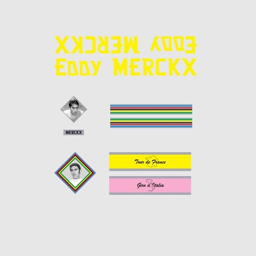 Eddy merckx fahrradaufkleber - eddy,