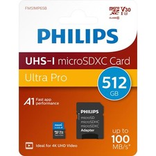 Philips Micro SDXC Karte 512GB