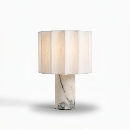 Marble table lamp - lamp, –