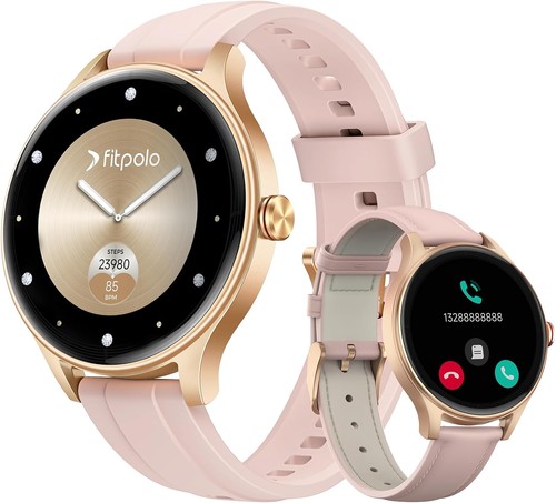 Smartwatch damen rund - rund, 1,57"