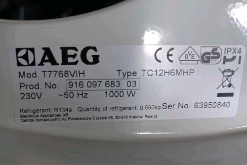 Trockneraeg t7768vih lavamat - ,