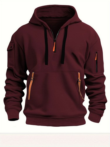 Herren sweatshirt mit kapuze - sweatshirt,