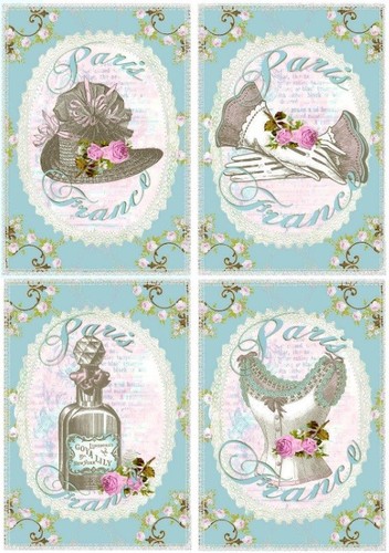 Decoupage serviettentechnik - decoupage,