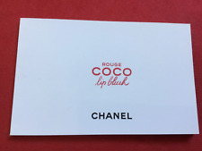 Chanel Rouge Coco Lip Blush Mini Buch mit 45 Seiten als Daumenkino, sehr rar