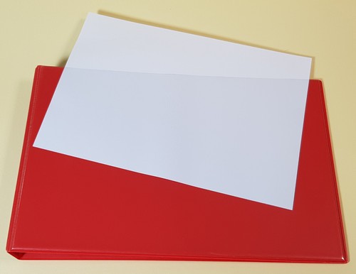 Ringbuch ordner rot - ringbuch,