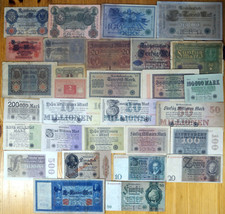 Verschiedene banknoten nur - verschiedene,