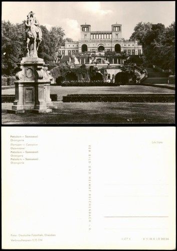 Ansichtskarte potsdam - ansichtskarte,