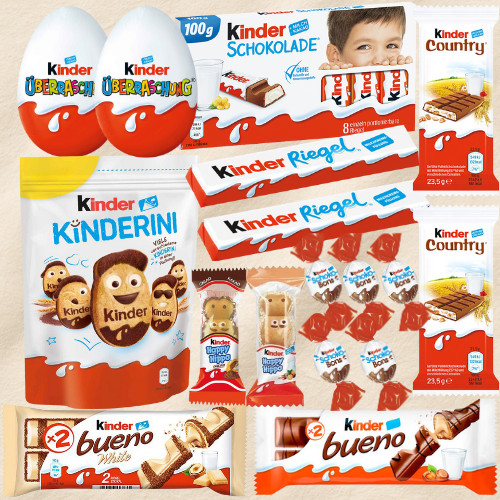 Ferrero kinder geschenk box - ferrero, geschenk-box