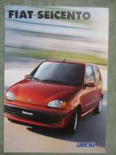 Fiat Seicento Prospekt +Young 1.1 +Hobby,Citymatic, Suite Sporting Technik 1999