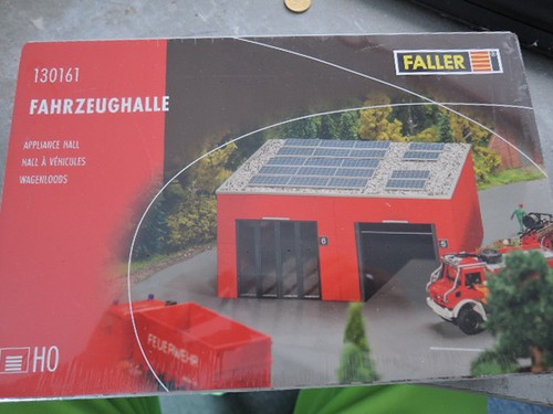 Faller 130161 fahrzeughalle - h0,