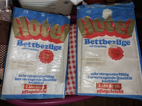 Vintage schlichte bettwäsche - vintage,