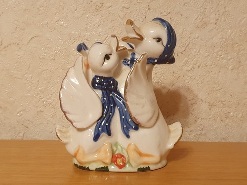 Entenvase vintage aus keramik - entenvase,