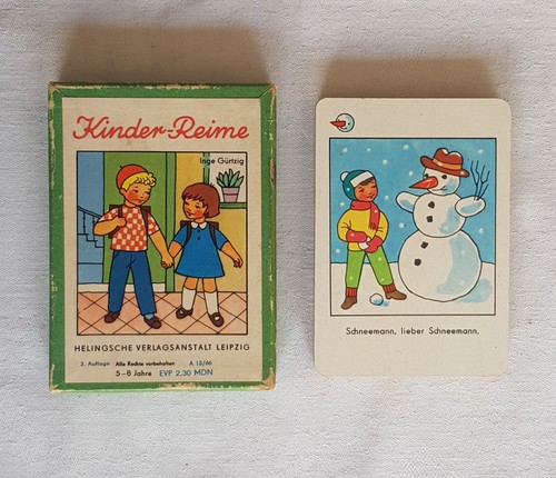 Ddr kartenspiel kinder reime - ddr,