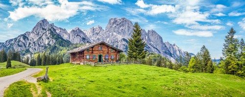 Wandbild panoramablick auf - wandbild:,