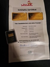 Goldbarren Sandmännchen Und