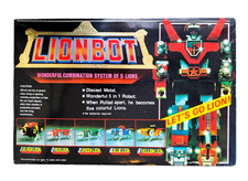 Rare Golion Voltron Lionbot DX no reissue - Taiwan 100% Original 1981 MIB
