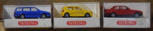 Wiking pkw unbenutzt - 3x, pkw,