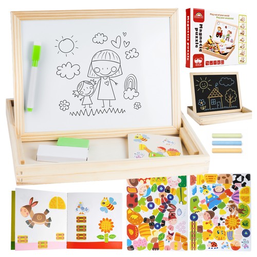 Malplay magnettafel aus - aus, holz