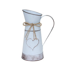 Metall Vintage Vase Rustikal