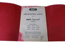 Ersatzteilliste Hatz Diesel luftgekühlt E 80 G   E 8  ma0810126 Version A