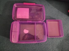 Sistema Bento Box Brotdose mit Fächern lila