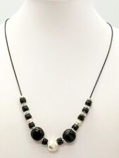 Dodo Titan Collier 375 Rosegold Karabinerverschluss & 925 Rose-Silber Siegel