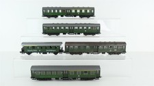 Roco H0 Konvolut "Allgäu-Zollern-Bahn" Personenwagen mit Mitteleinstieg 1./2.Kl.