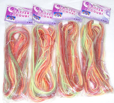 4x Scoubidou Glitterfäden ca