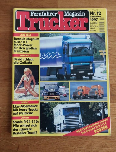 Trucker 1997 renault - 12/1997, magnum
